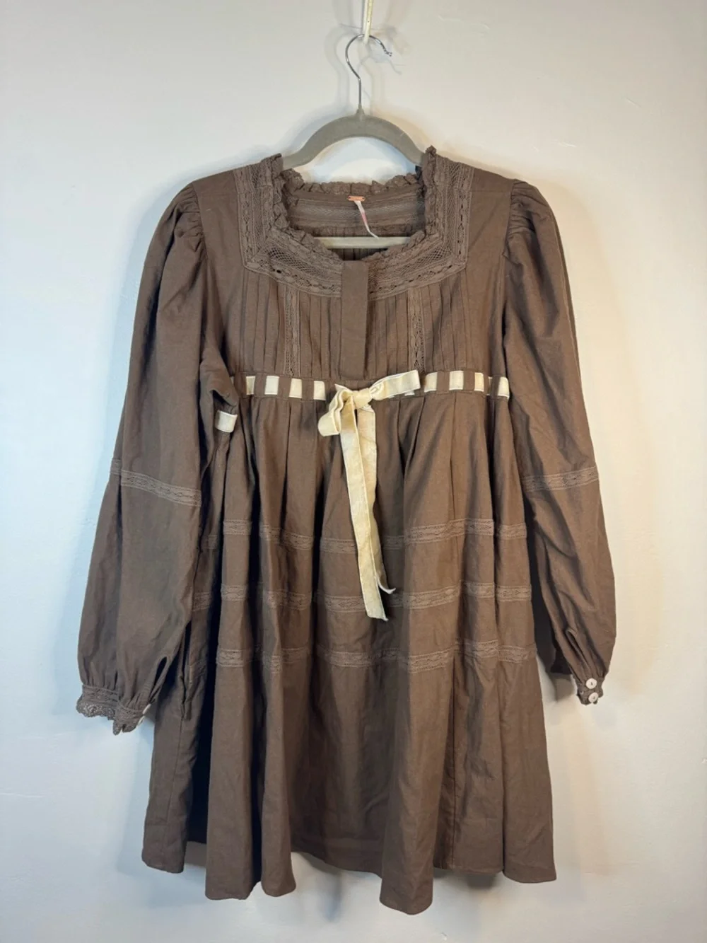 Free People Tea Time Mini Dress Small - Picture 4 of 13